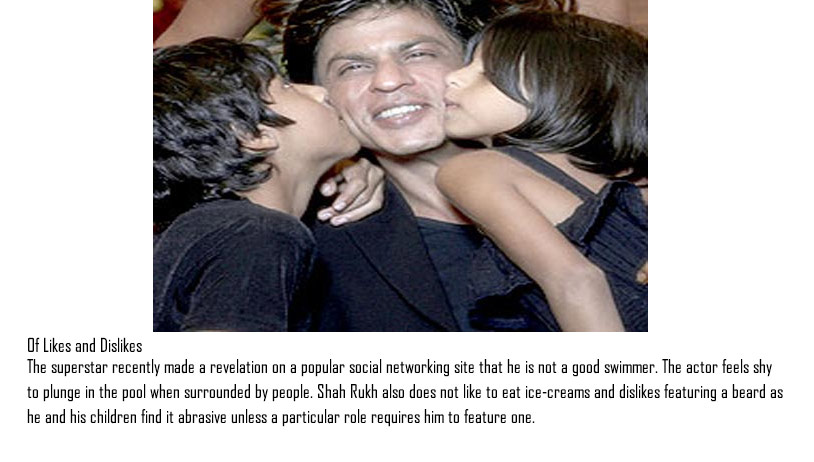 Things you didnt know about Shah Rukh Khan