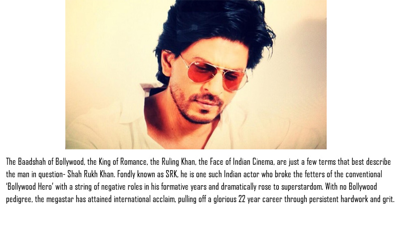Things you didnt know about Shah Rukh Khan