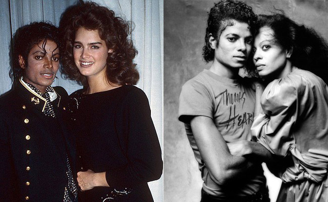 Michael Jackson and his ladies