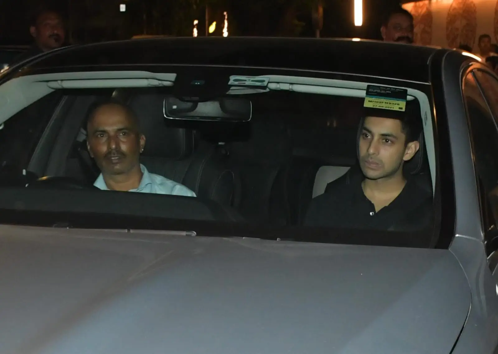His grandson, Agastya Nanda was photographed arriving at `Jalsa` close to midnight