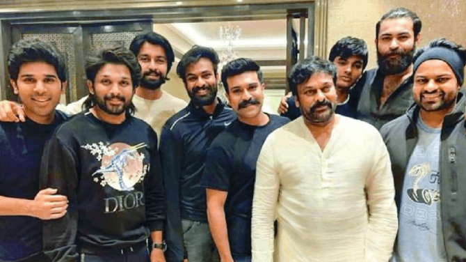 Familial Footsteps: Chiranjeevi`s Mega Family