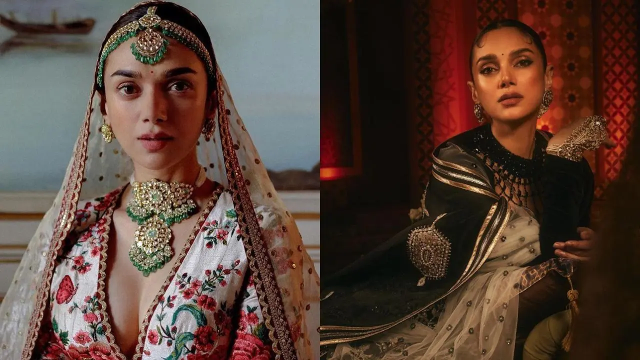 Lehengas to Sarees, all the ways Aditi Rao Hydari aces ethnic wear