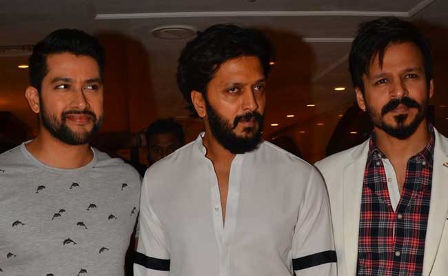 Vivek Oberoi, Riteish Deshmukh and aftab shivdasani