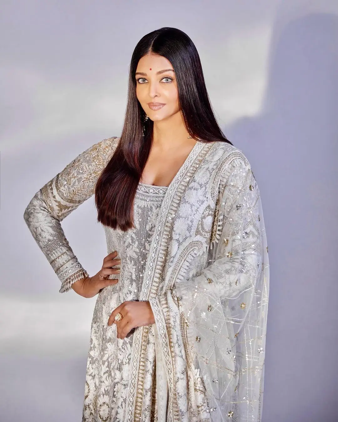 Sharing a series of captivating snapshots on her Instagram account, Aishwarya Rai unveiled a recent photo shoot that was nothing short of mesmerizing