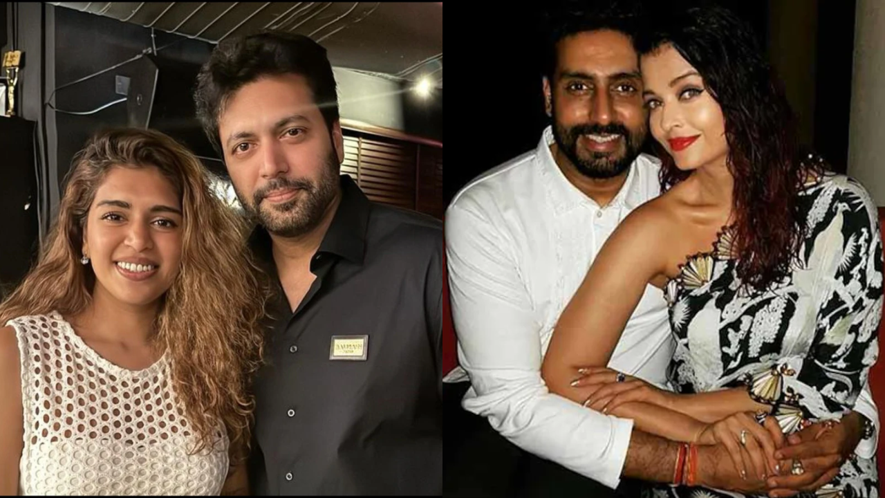 Ravi Mohan & Kenishaa Spotted Enjoying Cozy Dinner with Abhishek & Aishwarya Rai