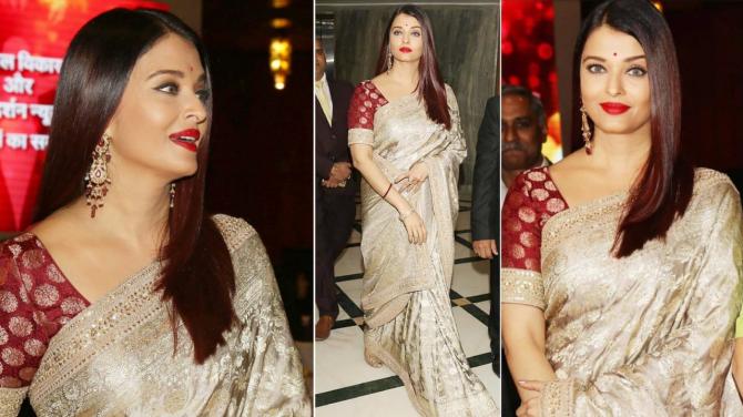 5 Ethereal Sarees Inspired By Aishwarya Rai Bachchan For Karwa Chauth 2023