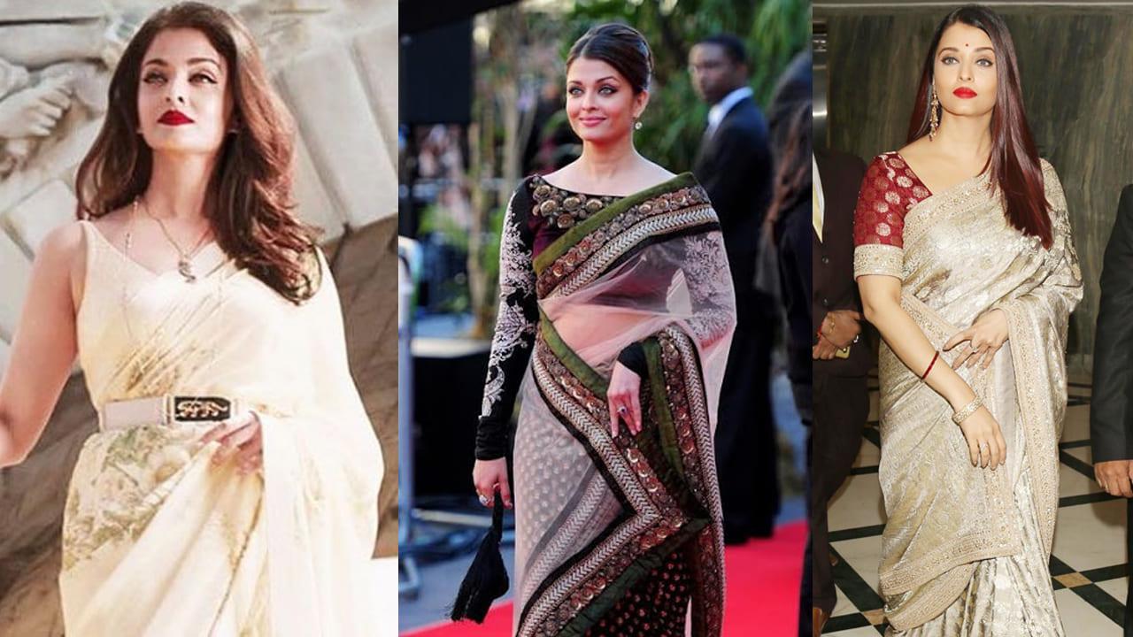 5 Ethereal Sarees Inspired By Aishwarya Rai Bachchan For Karwa Chauth 2023