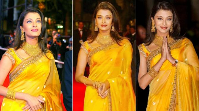 5 Ethereal Sarees Inspired By Aishwarya Rai Bachchan For Karwa Chauth 2023