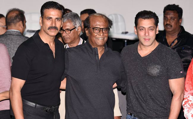akshay kumar, rajnikanth, salman khan