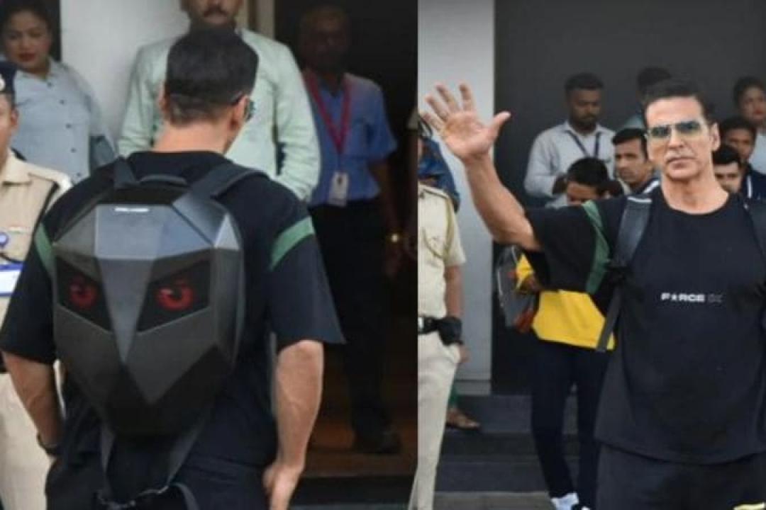 Did You Notice Akshay Kumar`s, Funky Bag? Its Price Will SHOCK You!