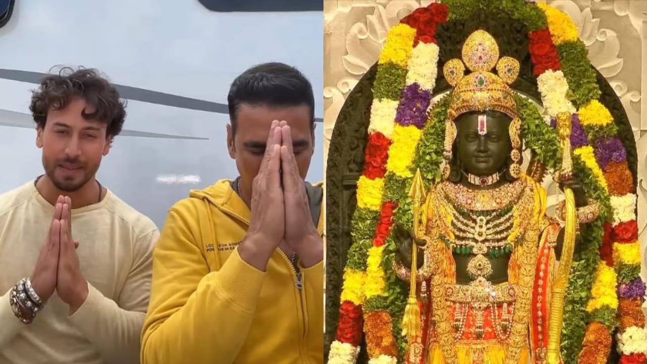 Akshay Kumar, Tiger Shroff Congratulate Bhakts For Ayodhya Ram Mandir Inauguration