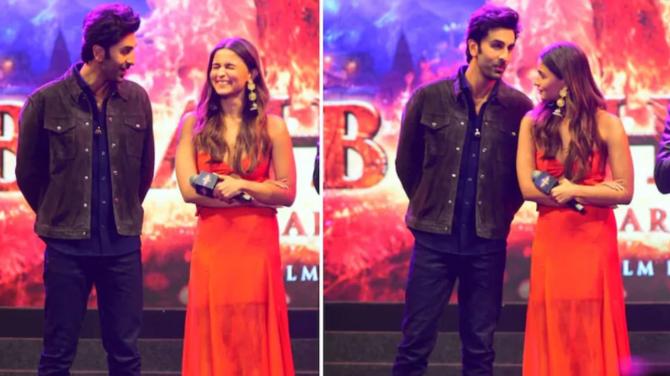 Alia unveils the first glimpse of her Brahmastra character Isha
