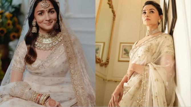 Alia Bhatt Saree Looks: 7 Times The Gangubai Kathiywadi Actress Slayed In Stunning Sarees