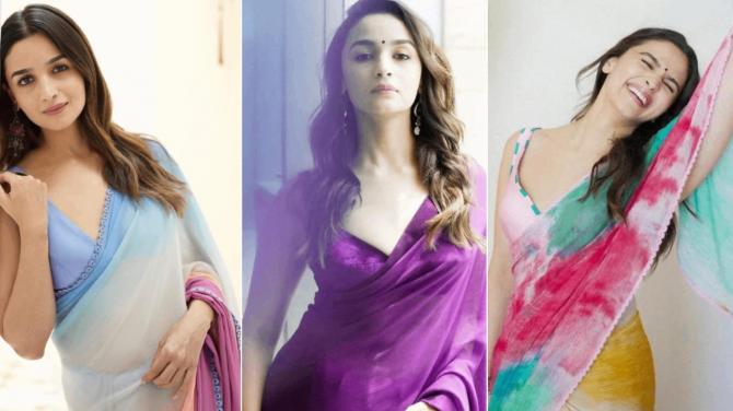 Alia Bhatt Saree Looks: 7 Times The Gangubai Kathiywadi Actress Slayed In Stunning Sarees