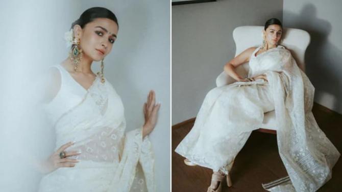 Your Celebrity Guide To Styling Whites: Sara Ali Khan To Alia Bhatt, TakeTips On How To Style White Outfits