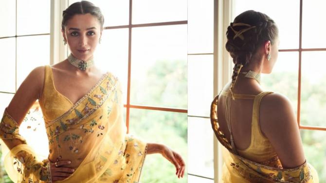 Alia Bhatt Saree Looks: 7 Times The Gangubai Kathiywadi Actress Slayed In Stunning Sarees