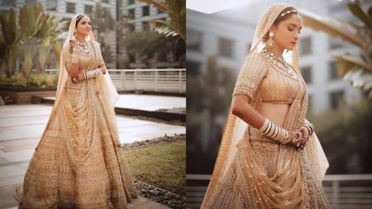 Ankita Lokhande in golden-hour glamour