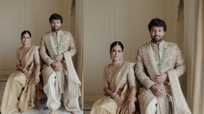 Ashish Reddy`s Wedding Photo with Advita Reddy Steals Hearts