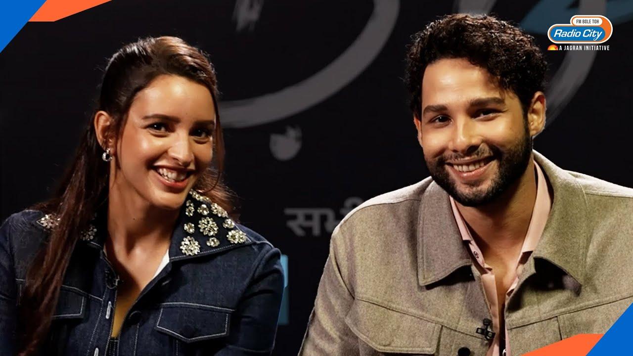 Siddhant Chaturvedi Tripti Dimri Exclusive Interview Dhadak 2