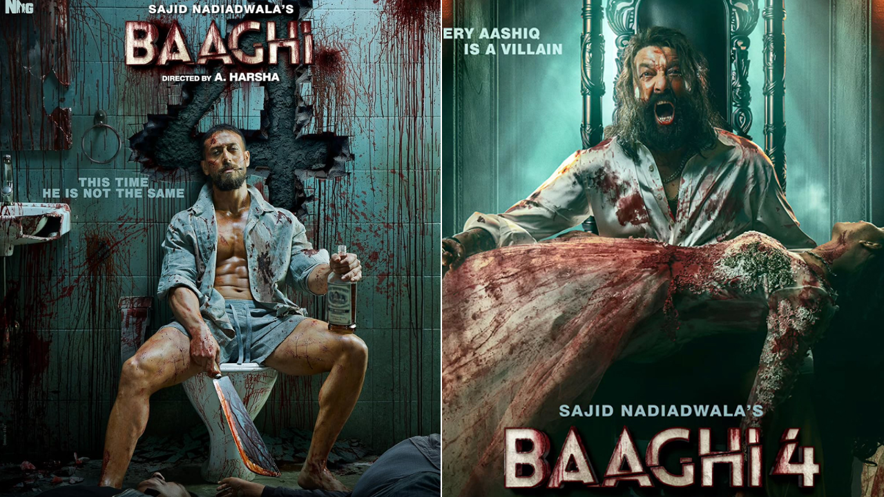 Tiger Shroff Announces Sanjay Dutt’s Entry to Baaghi 4 With a Thrilling Poster