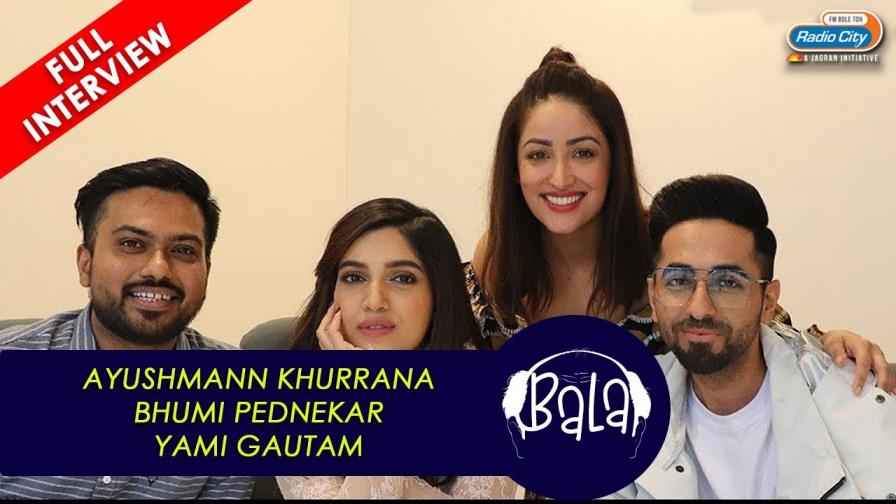 Ayushmann Khurrana, Bhumi Pednekar, Yami Gautam