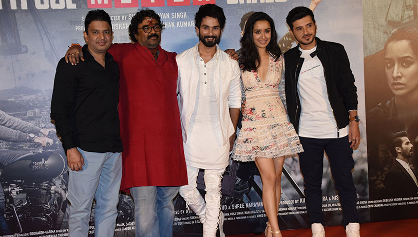 Shahid Kapoor, Shraddha Kapoor snapped at Batti Gul Meter Chalu Trailer Launch