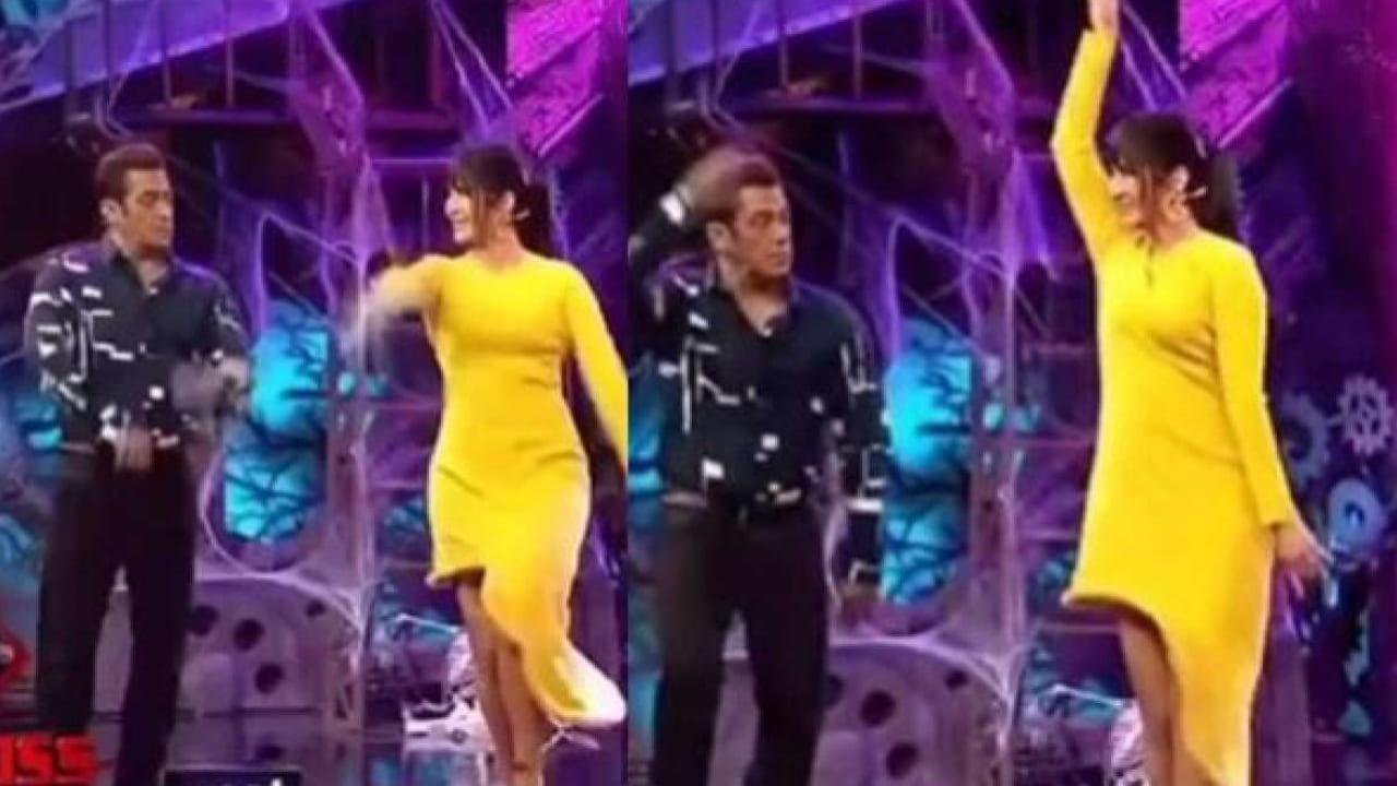 Bigg Boss 16: Ex-Lovers Salman Khan And Katrina Kaif Seen Together Dancing On Tip Tip Barsa Paani