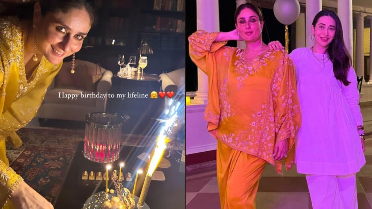Kareena Kapoor Celebrates Her Birthday At Pataudi Palace With Karisma Kapoor, See Pics