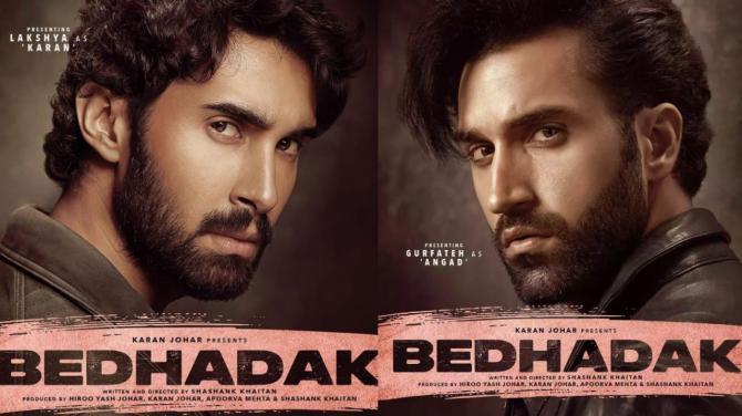 Bedhadak: Karan Johar launches Shanaya Kapoor, Gurfateh Pirzada and Lakshya