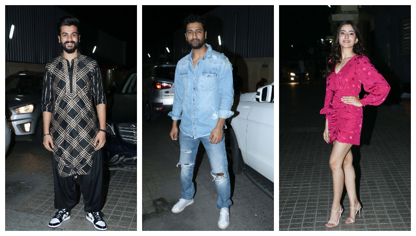 Bhangra Paa Le: Vicky Kaushal snapped at special screening of brother Sunnys latest film