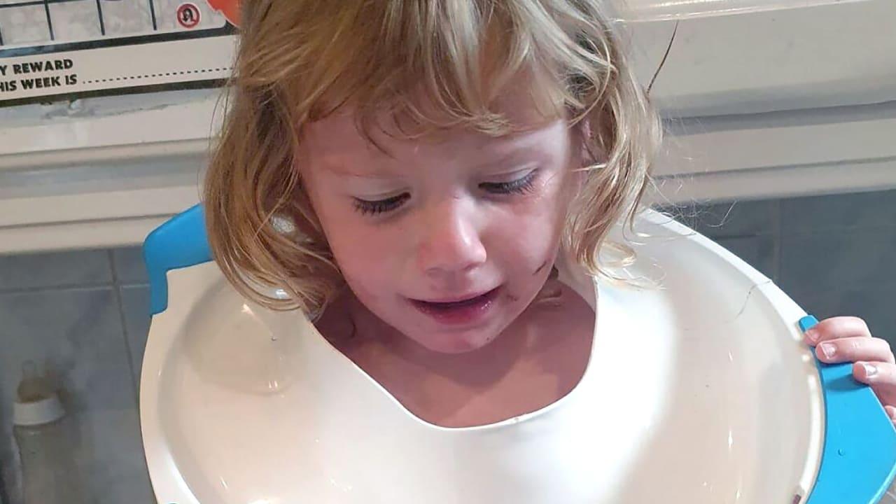 Bizarre! Potty Training Goes Wrong As A 2-Year-Old Gets Her Head Stuck In A Toilet Seat