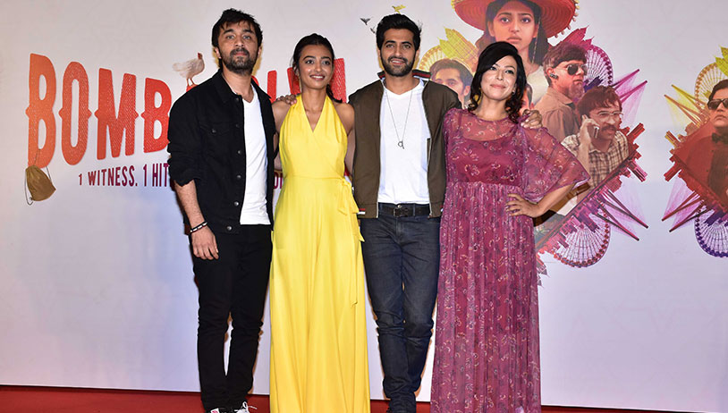 Radhika Apte, Akshay Oberoi snapped at Bombairiya Trailer Launch
