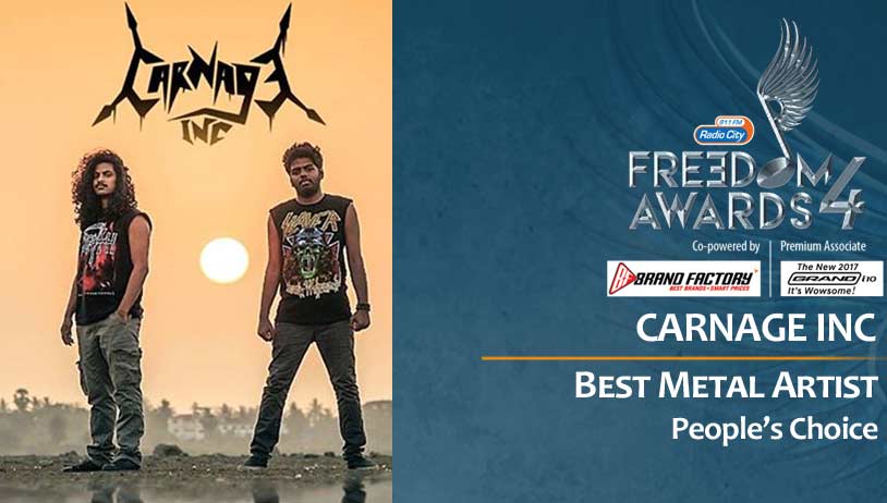 Best Metal Artist - Carnage Inc