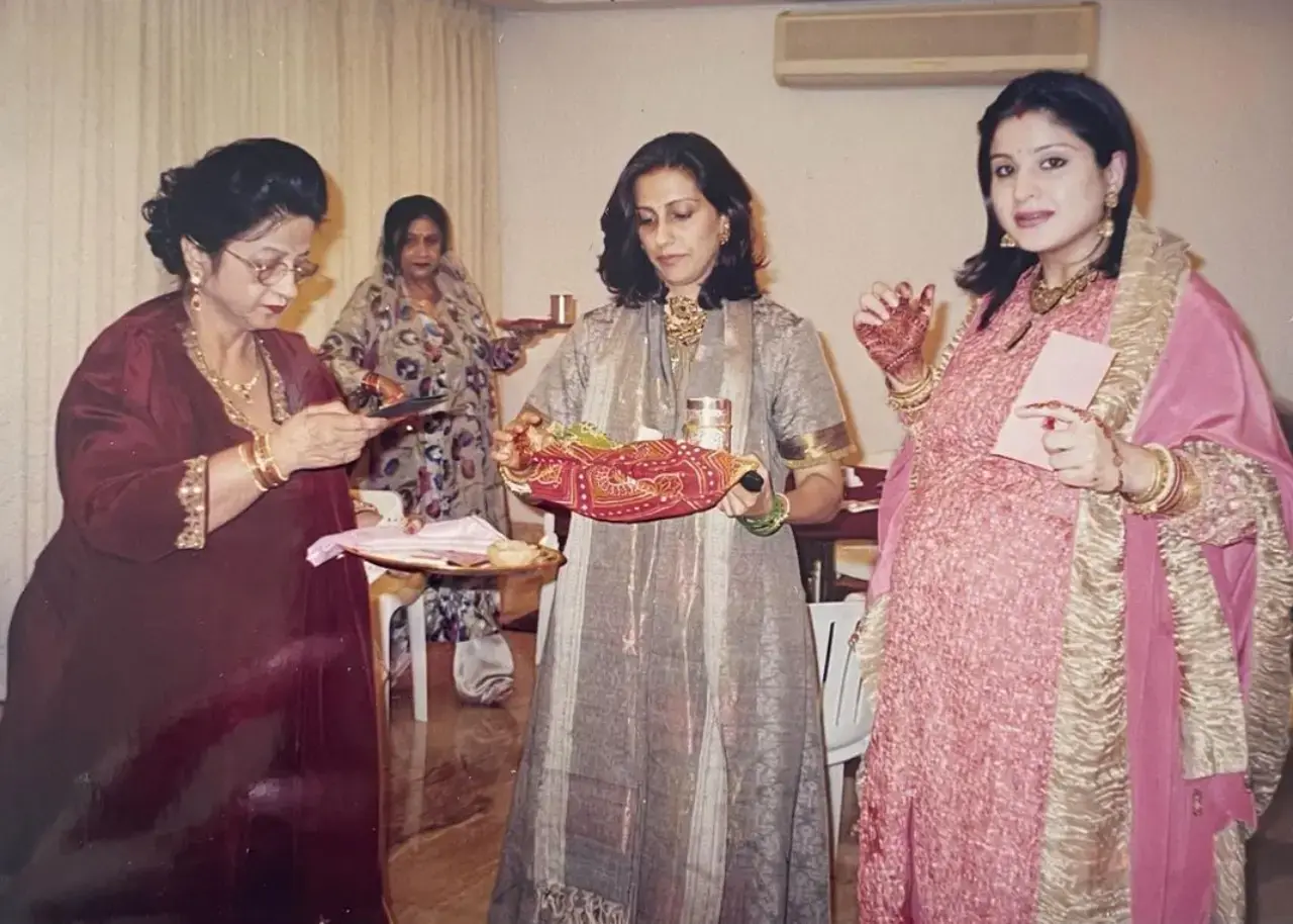 Maheep Kapoor went down memory lane as she shared pictures from her Karwa Chauth celebrations over the years. "Happy Karvachauth ladies #ThrowBackMemories #SpotTheMoon," she captioned the post