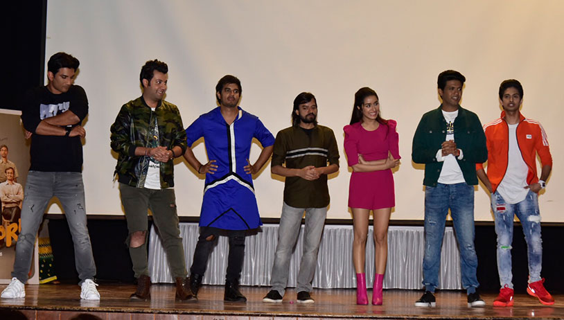 Chhichhore: Sushant, Shraddha, Tahir, Varun snapped promoting film at KC College, Mumbai