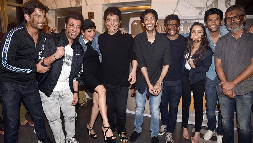 Vicky Kaushal, Fatima Sana Sheikh, Sanya Malhotra snapped at Chhichhore screening