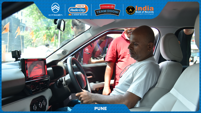 Ready for a ride: Team Dhoni & Citroen C3 AirCross