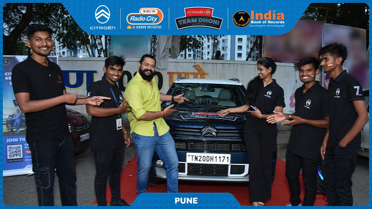 Cheers & smiles: With Citroen & RJ Sumit