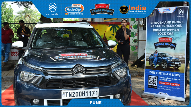 Cheering with Team Dhoni: The Citroën C3 Aircross