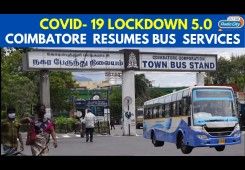 COVID 19 Lockdown 5.0 Coimbatore