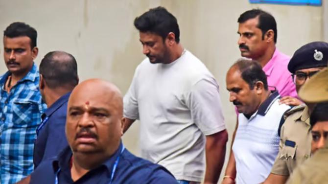 Actor Darshan Thoogudeepa arrested