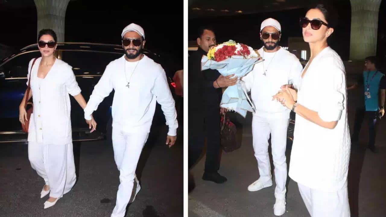 Fan Surprises Parents-To-Be Deepika Padukone And Ranveer Singh With Flowers, Watch