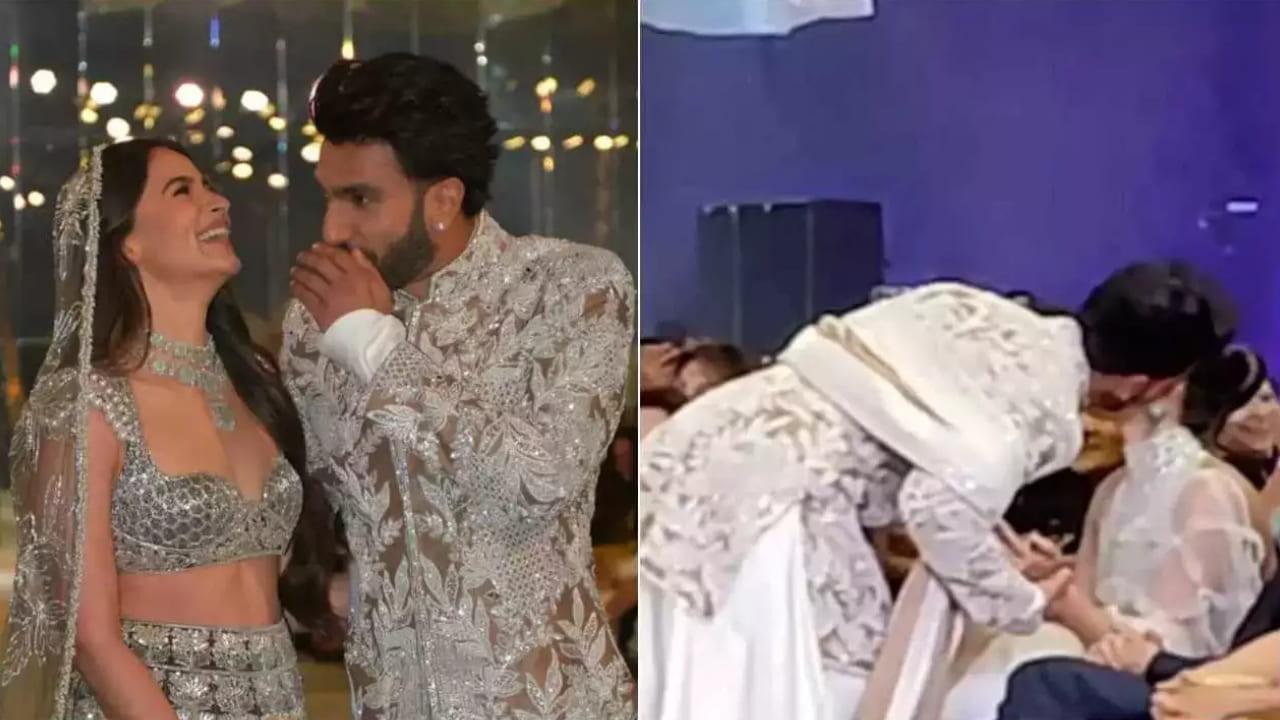 Ranveer Singh And Deepika Padukone`s PDA Is Too Cute As He Walks With Alia Bhatt For Manish Malhotra