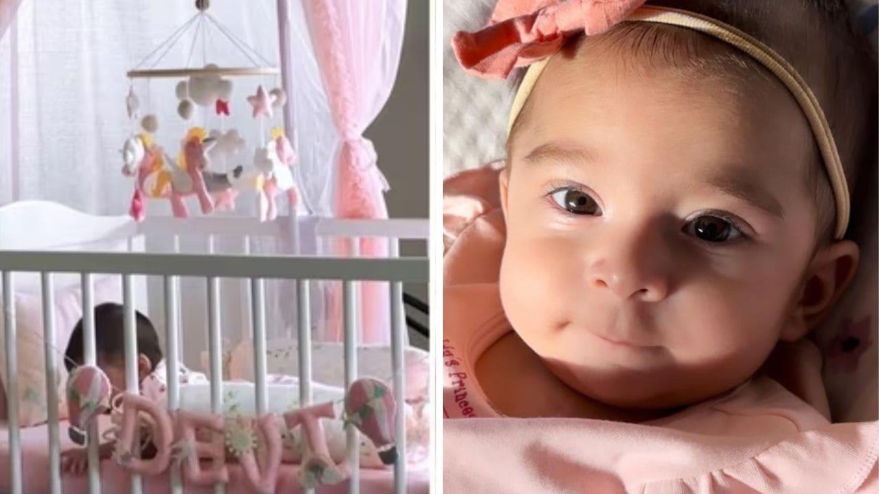 WATCH! Mommy Bipasha Basu Shares An Adorable Video Of Daughter Devi Playing In Her New Cradle