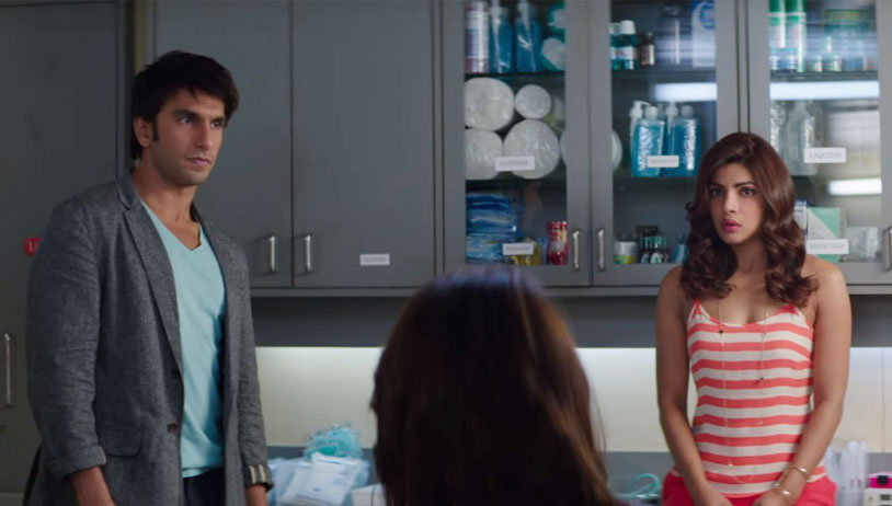 Priyanka Chopra and Ranveer Singh in Dil Dhadakne Do