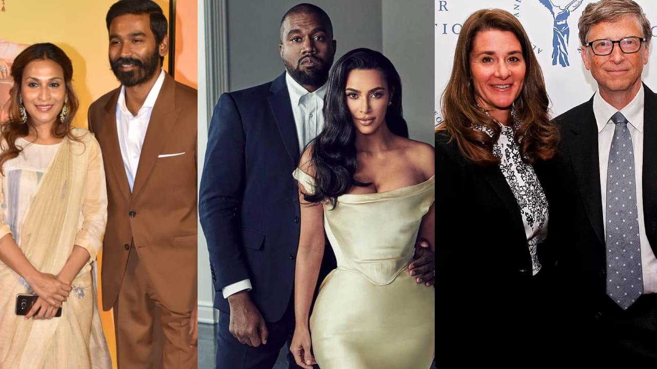 From Kim Kardashian and to Dhanush: Most Unexpected Celebrity Divorces of All time