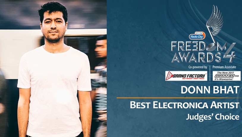 Best Electronica Artist - Donn Bhat