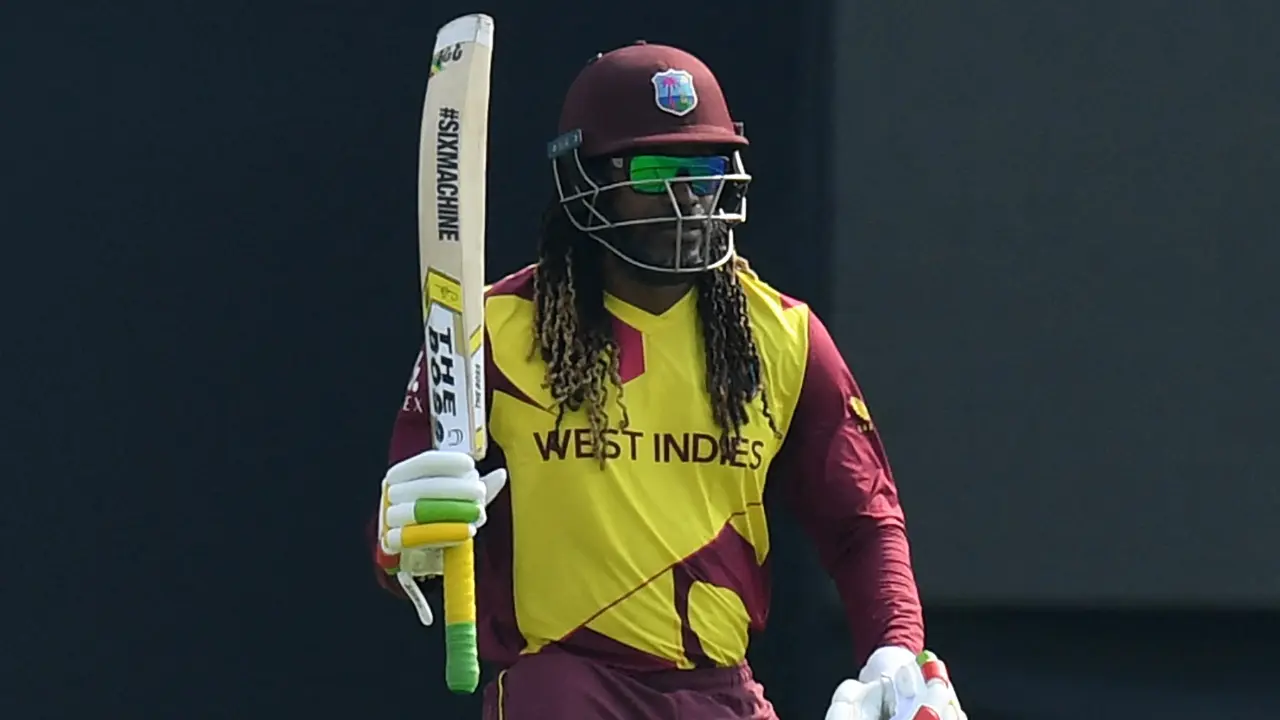 The first player to register an ODI World Cup double-century is Chris Gayle. The ICC World Cup 2015 match between West Indies and Zimbabwe was played in Canberra at Manuka Oval Cricket Stadium. Gayle smashed 215 runs in just 147 balls. His knock included 10 fours and 16 sixes. The spectators at Manka Oval Cricket Stadium witnessed a historic knock by the West Indies` legend