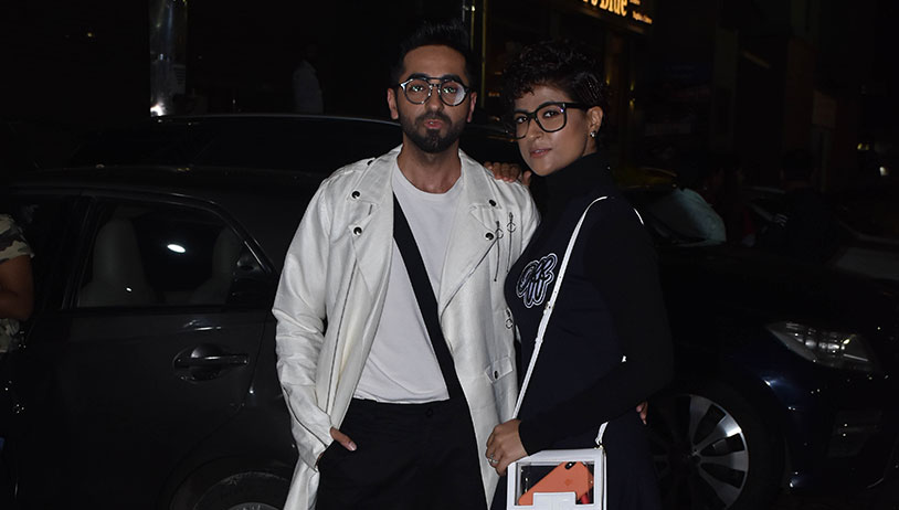 Ayushmann Khurrana hosts wife Tahira Kashyap and B-town friends at Dream Girls Special Screening