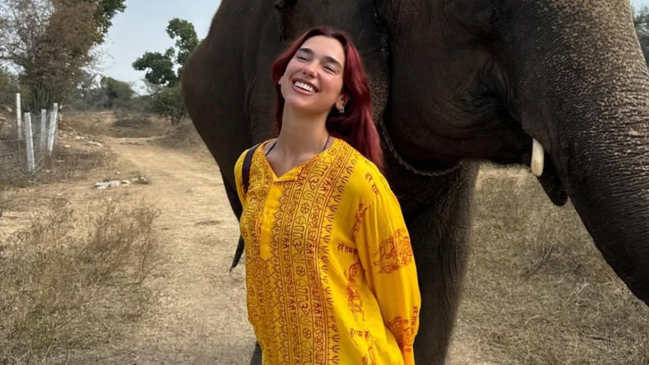 Dua Lipa Arrives in India to Hilarious Calls of Dua Me Yaad Rakhna By Paparazzi